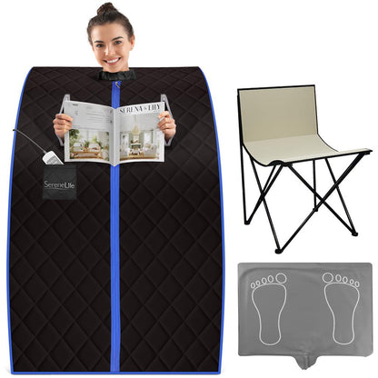 PORTABLE INFRARED SAUNA - AZSLISAU10BK