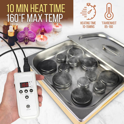 Portable Hot Stone Massage System - PSLMSGST20
