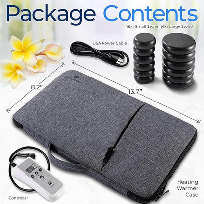 Multifunction Heating Stone Massager wit - PSLMSGST322.5