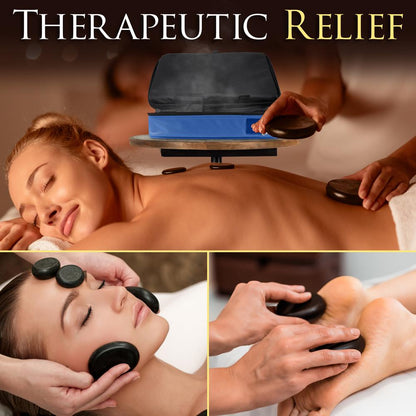 Portable Hot Stone Massage System - PSLMSGST40BL