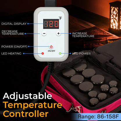 Portable Hot Stone Massage System - PSLMSGST40PK