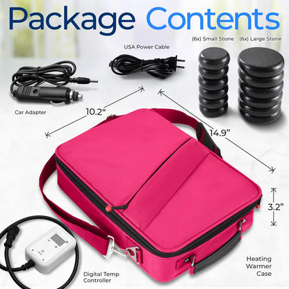 Portable Hot Stone Massage System - PSLMSGST40PK