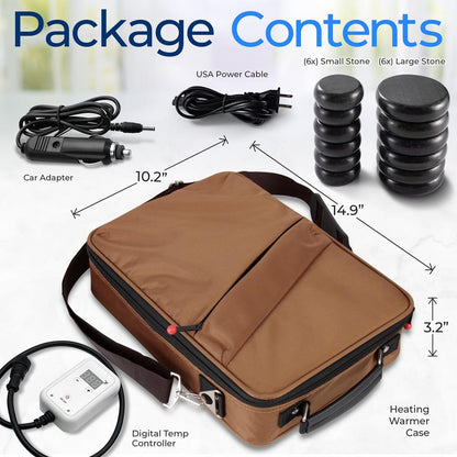 Portable Hot Stone Massage System - PSLMSGST40