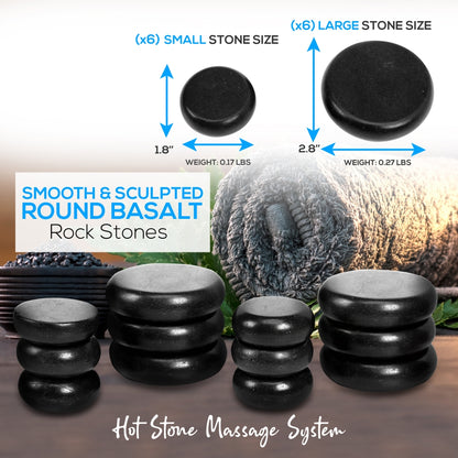 Hot Stone Massage Kit - PSLMSGST65.5