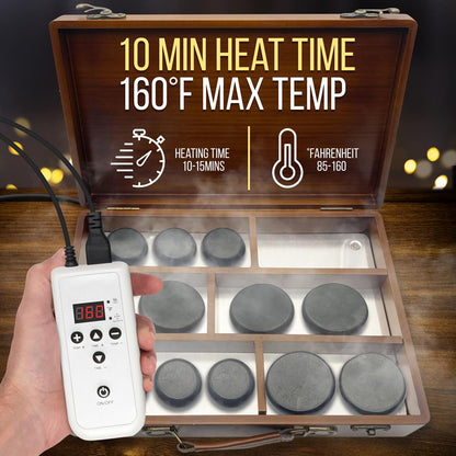 Hot Stone Massage Kit - PSLMSGST70B