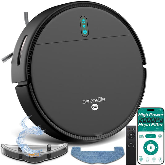 Smart Robot Vacuum Cleaner - PUCRCVAC100BK