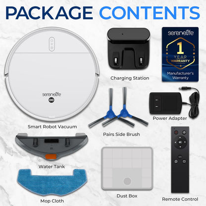 Smart Robot Vacuum Cleaner - PUCRCVAC100WT