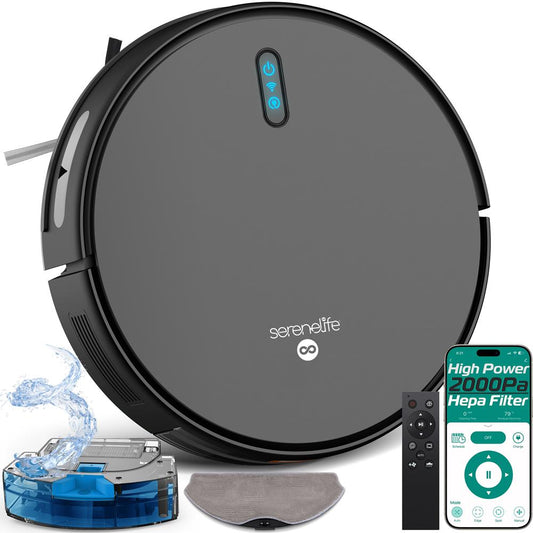 Smart Robot Vacuum Cleaner - PUCRVACX200BK