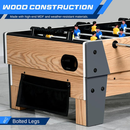 38” Table Top Air Hockey and 40” Foosbal - SKARFSDT99