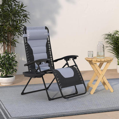 Padded Zero Gravity Lawn Chair - SL1ZGRCP21
