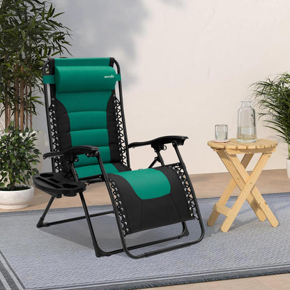 Padded Zero Gravity Lawn Chair - SL1ZGRCP36