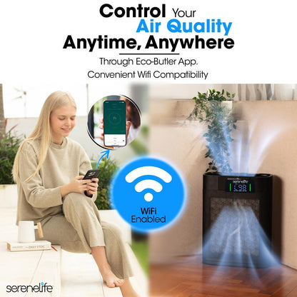 Powerful Smart Air Purifier - SLARP1076BK