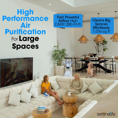 Powerful Smart Air Purifier - SLARP1076WT