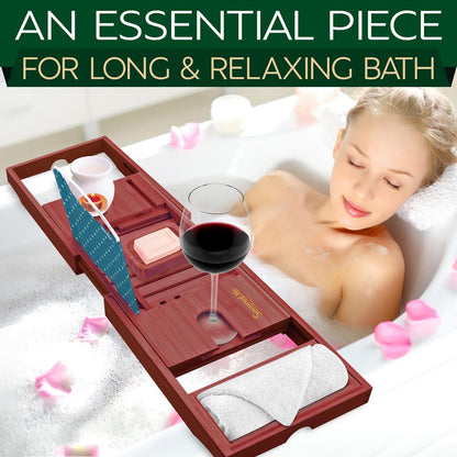 Bamboo Bathtub Caddy - SLBCAD29B