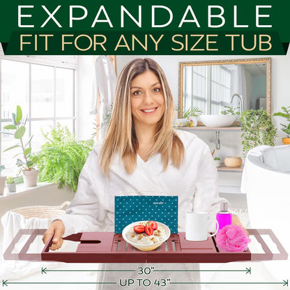 Bamboo Bathtub Caddy - SLBCAD29B