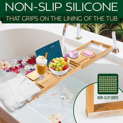 Bamboo Bathtub Caddy - SLBCAD29N