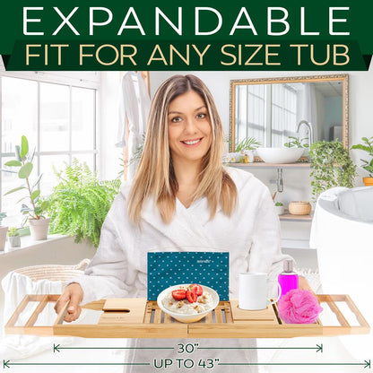 Bamboo Bathtub Caddy - SLBCAD29N