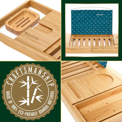 Bamboo Bathtub Caddy - SLBCAD29N