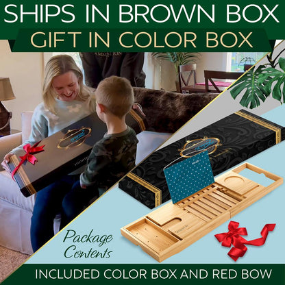 Bamboo Bathtub Caddy - SLBCAD29N