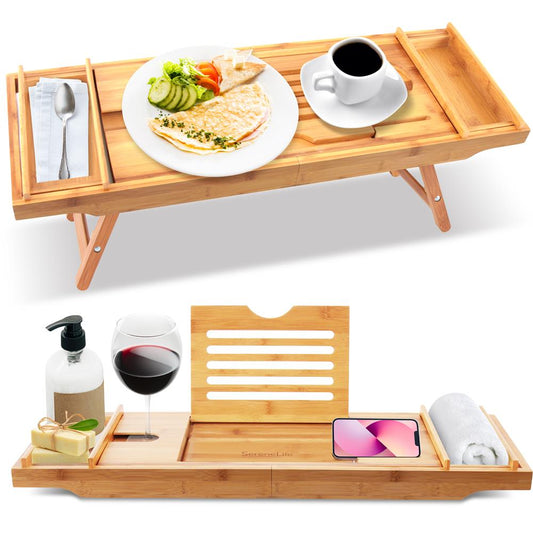 Bamboo Bathtub Caddy - SLBCAD50.5