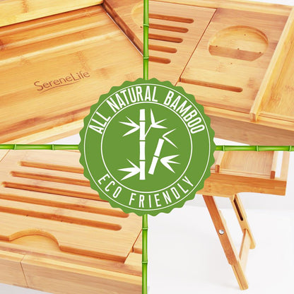 Bamboo Bathtub Caddy - SLBCAD50.5