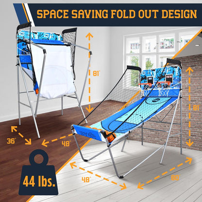 Dual-Shot Basketball System - SLBSKBG110