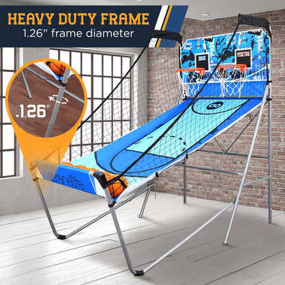 Dual-Shot Basketball System - SLBSKBG110
