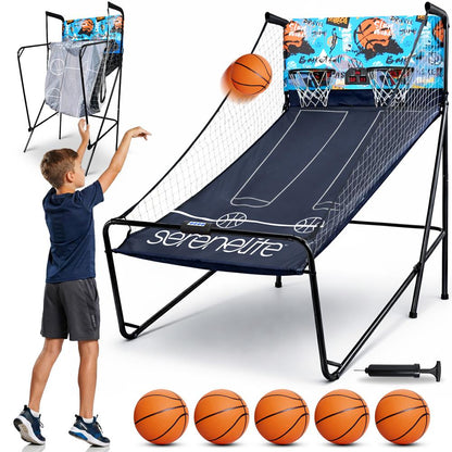 Dual-Shot Basketball System - SLBSKBG90