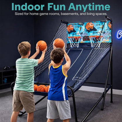 Dual-Shot Basketball System - SLBSKBG90