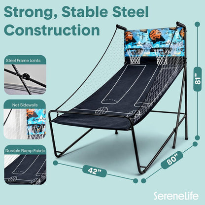 Dual-Shot Basketball System - SLBSKBG90
