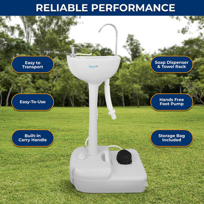 Outdoor Portable Water Faucet Station - SLCASN18