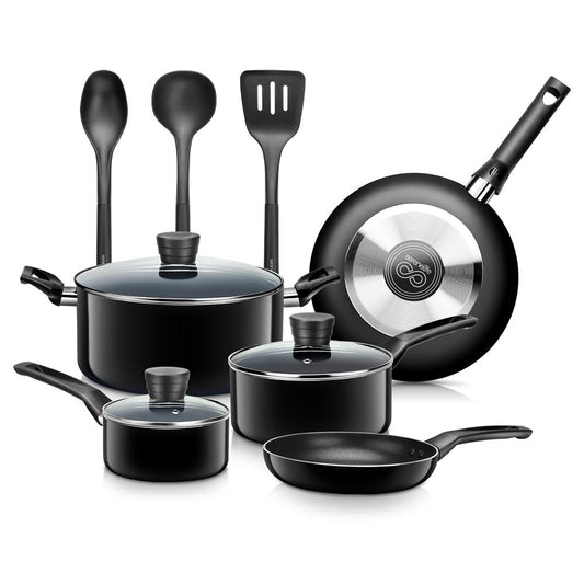 Home Kitchen Cookware Set - SLCW11BLK