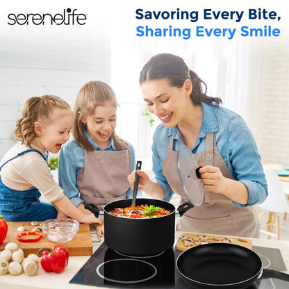 Home Kitchen Cookware Set - SLCW11BLK