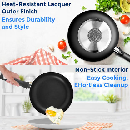 Home Kitchen Cookware Set - SLCW15BLK