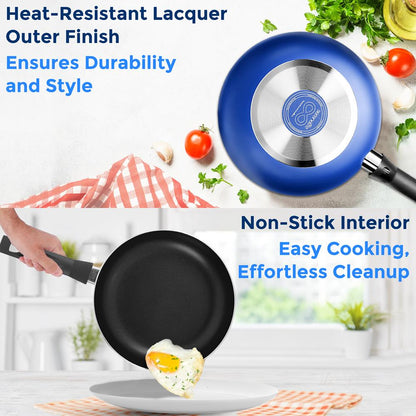 Home Kitchen Cookware Set - SLCW15BLU