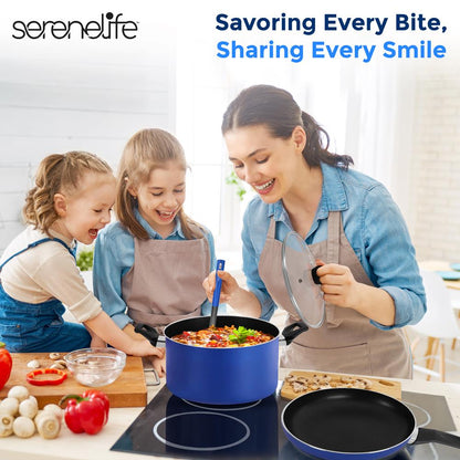 Home Kitchen Cookware Set - SLCW15BLU