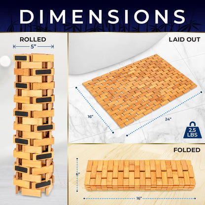Bamboo Floor Mat - SLFBMT500