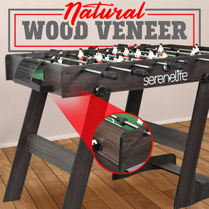 Foldable Soccer Foosball Table - SLFSBLFD10A