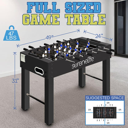 Soccer Foosball Table - SLFSBLT75BK