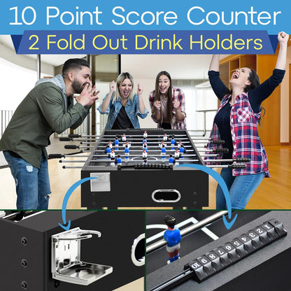 Soccer Foosball Table - SLFSBLT75BK