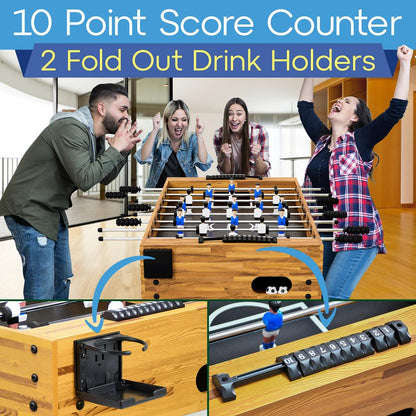 Soccer Foosball Table - SLFSBLT75N