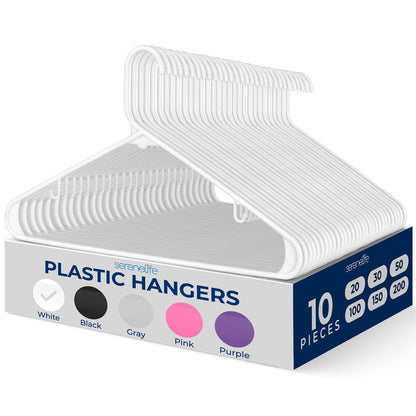 Non-Slip Plastic Hangers - SLHPL10