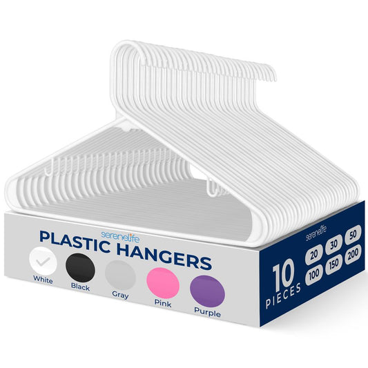 Non-Slip Plastic Hangers - SLHPL10