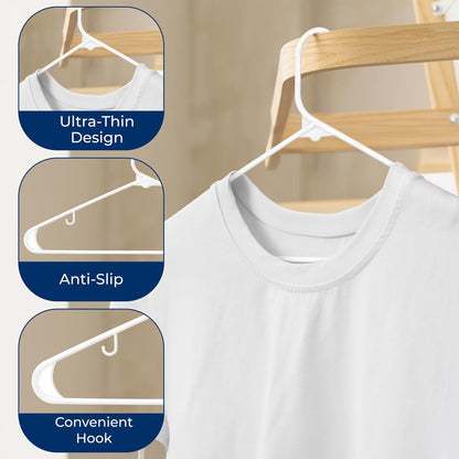Non-Slip Plastic Hangers - SLHPL30