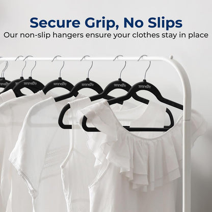 Non-Slip Velvet Clothes Hangers - SLHVEL50