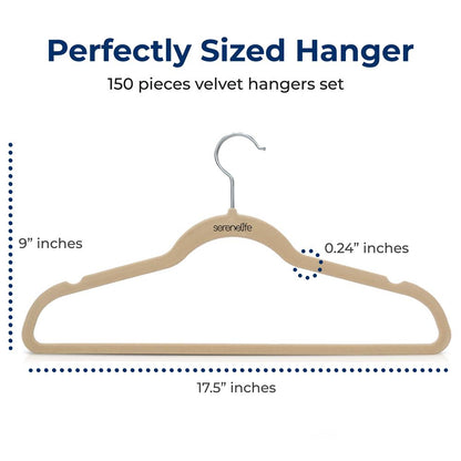 Non-Slip Velvet Hangers - SLHVELIVOR150