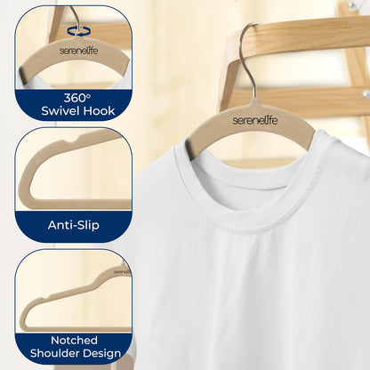 Non-Slip Velvet Hangers - SLHVELIVOR150