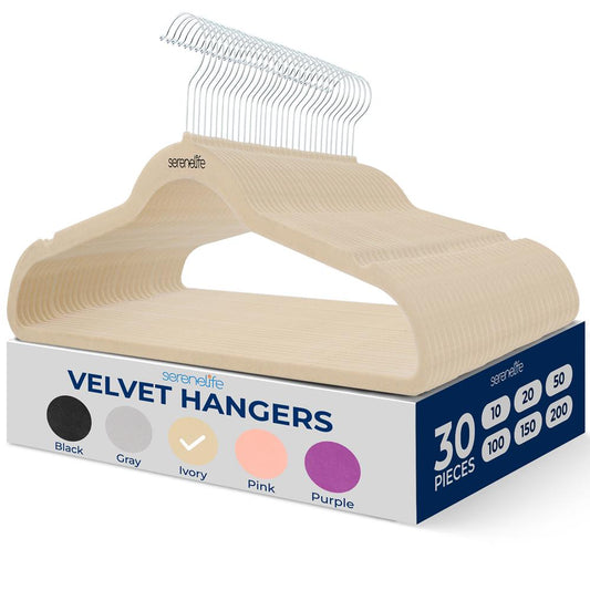 Non-Slip Velvet Hangers - SLHVELIVOR30