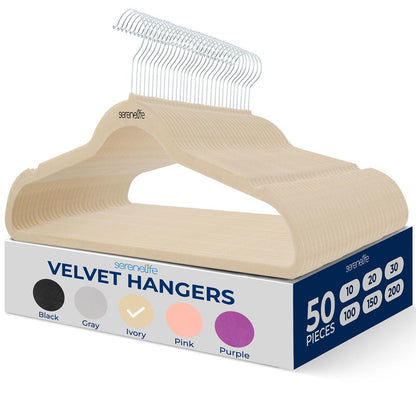 Non-Slip Velvet Hangers - SLHVELIVOR50