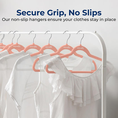 Non-Slip Velvet Hangers - SLHVELPIK10